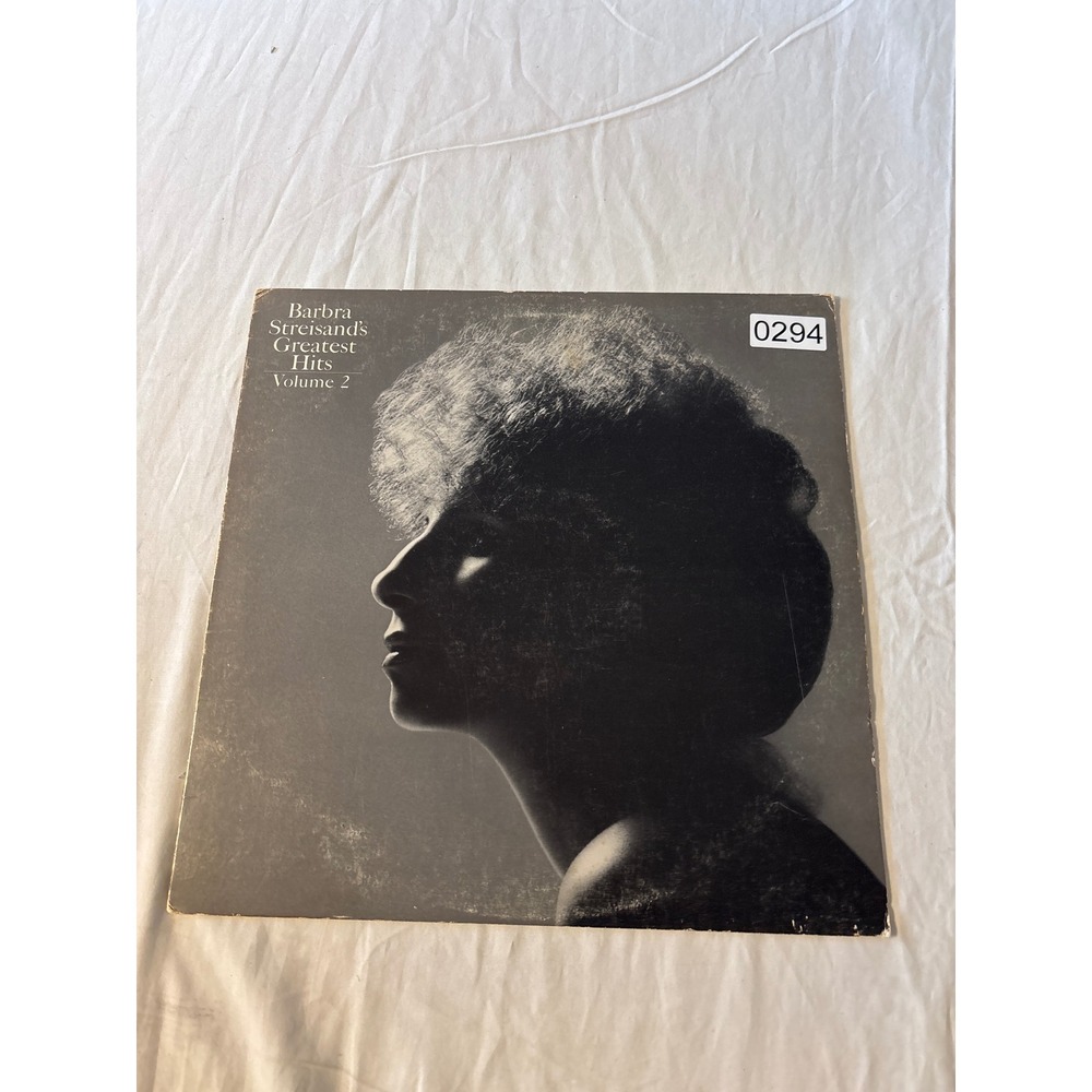 Barbra Streisand Greatest Hits Volume 2 Vinyl LP 12" Black Good 1978 Columbia